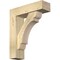 Ekena Millwork Olympic Block Rough Sawn Bracket w/ Offset Brace, Douglas Fir, 6"W x 20"D x 24"H BKT0604X20X24OLY05RDF - alternate 1